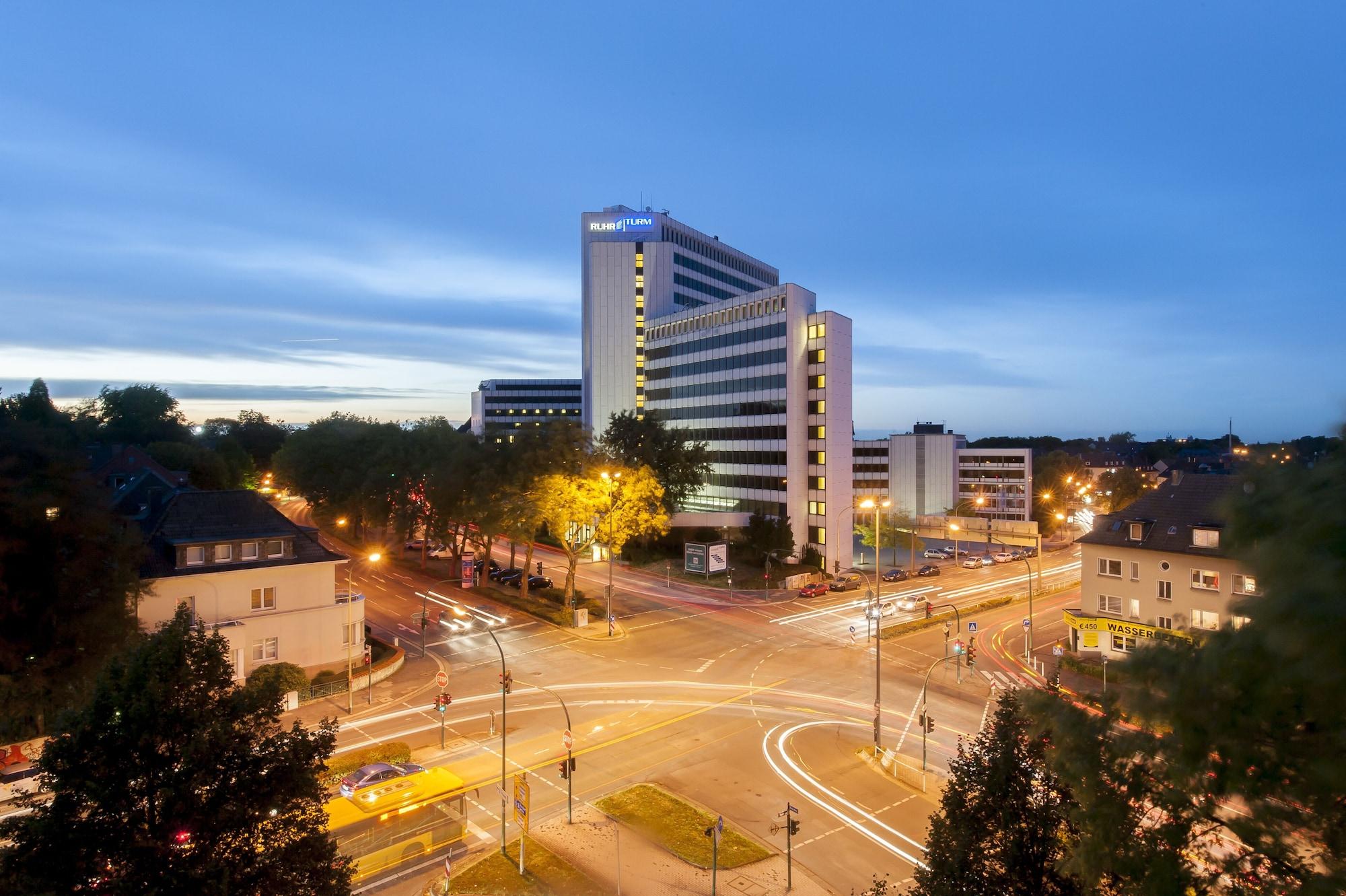Webers - Das Hotel Im Ruhrturm Essen Luaran gambar
