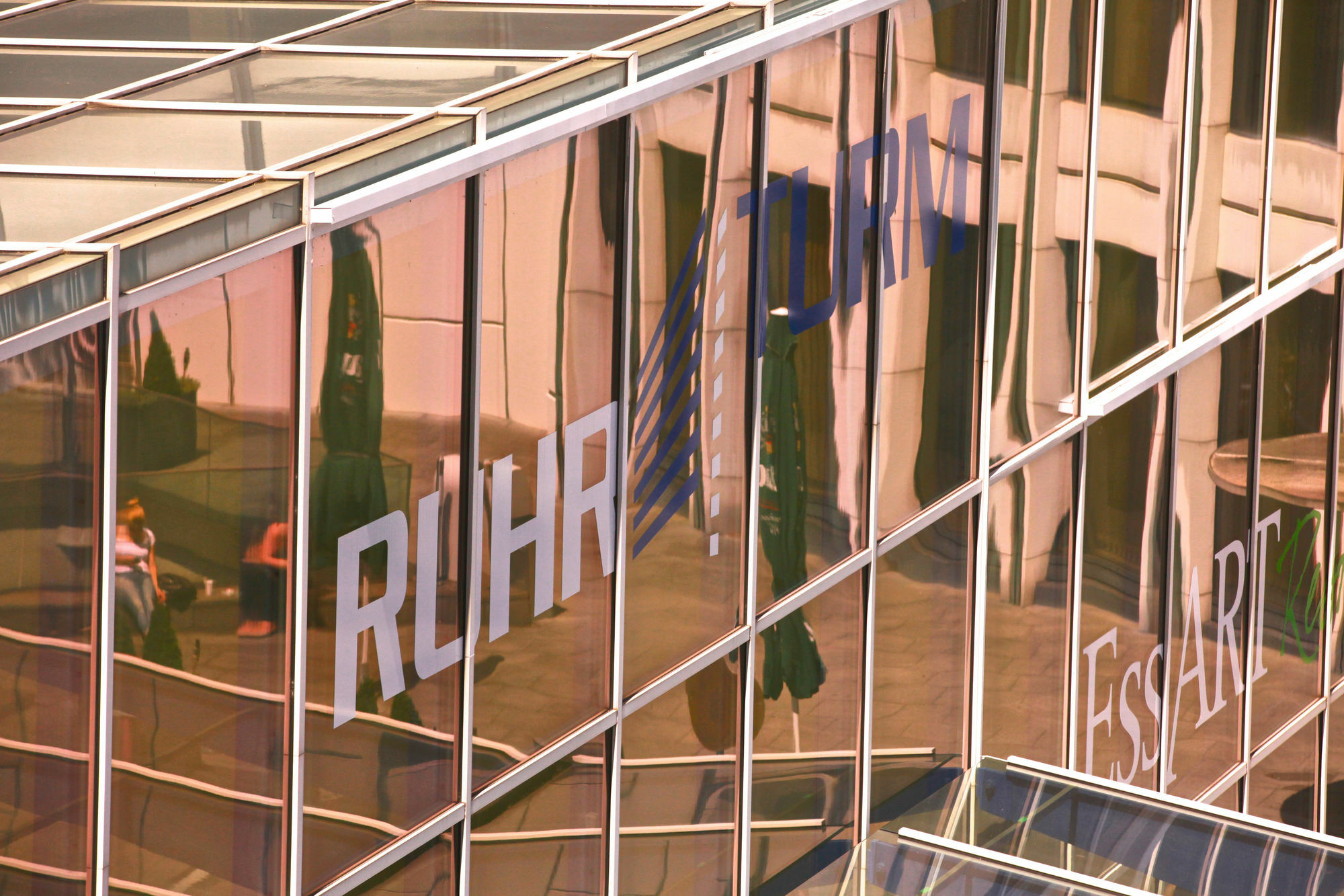 Webers - Das Hotel Im Ruhrturm Essen Luaran gambar
